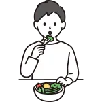 Man With Dietary Restrictions SVG Icon